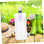 POPETPOP Daily Use Folding Water Pouch Lightweight Water Filter Bag for Camping Hiking and Outdoor Activities