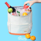 Insulated Cooler Backpack Outdoor - Leak Proof Backpack Cooler 30 Cans, Waterproof Lightweight Cooler Bag for 12h Hot/Cold Retention - Soft Cooler for Travel, Camping, Beach, Lunch
