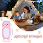 KunHe 5 Pack Animal Flashlights for Kids 2 in 1 Camping Lantern Flashlights Christmas Stocking Stuffers Flashlights Small Toddler Flashlight Kids Party Favors Halloween Christmas Gift for Girls Boys