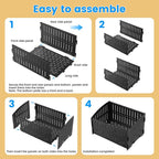 Small Pellet Basket, Portable Pellet Burner Basket for Fireplaces and Wood Stoves, Emergency Camping Stove, 11.5 × 8 × 6.7inch