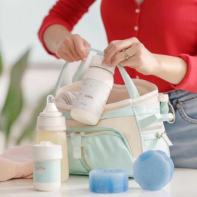 FITY Freeze The 6 Pack - A Space Saving Freezable Ice Pack use w/Lunch Boxes, Diaper Bags, Sore Muscles, 16oz can Cooler tumblers, Beach Bags, Coolers, and More.