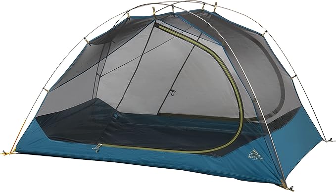 Kelty Far Out Backpacking Tent + Tent Footprint Package, 2 or 3 Person Capacity, Backpacking Starter Kit and Camping Shelter, Stuff Sack Included