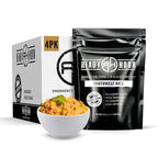 Ready Hour Southwest Savory Rice Case Pack – 32 Servings (4 Pouches) – Savory Rice Meal, Emergency Food Supply, Long Shelf Life, Bulk Storage, Prepper Pantry, Survival Rice