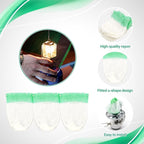 40 Pieces Propane Lantern Mantles Camping Lantern Accessories Gas Lamp Mantles Gas Lantern Covers U Shape Mantles for Outdoor Camping Lantern