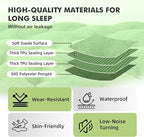 HiiPeak Camping Sleeping Pad, Ultralight Camping Mat with Pillow, Built-in Foot Pump Inflatable Sleeping Pads Compact for Camping Backpacking Hiking Traveling Tent