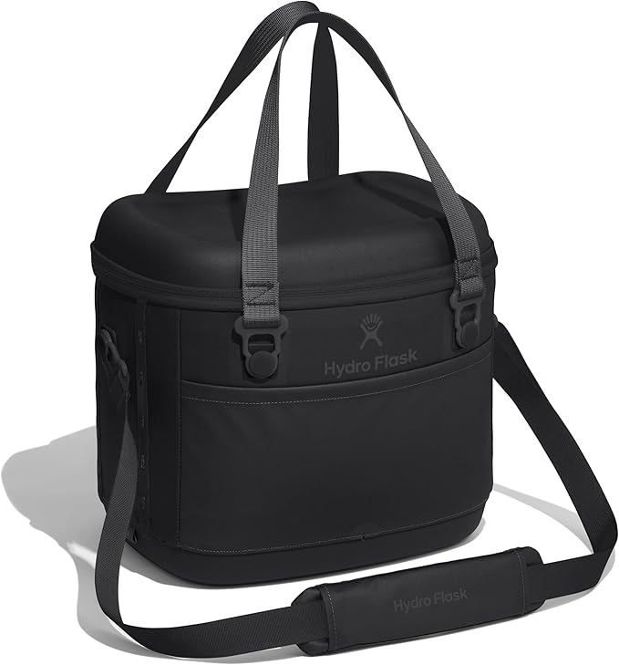 Hydro Flask Carryout Cooler - Insulated Portable Soft Cooler - 15 L Capacity in Black