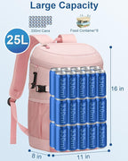Cooler Backpack Insulated Waterproof,30/45 Cans Backpack Coolers Leakproof Lunch Backpack for Men Women Portable Soft Cooler Bag for Beach Camping Trave Picnic