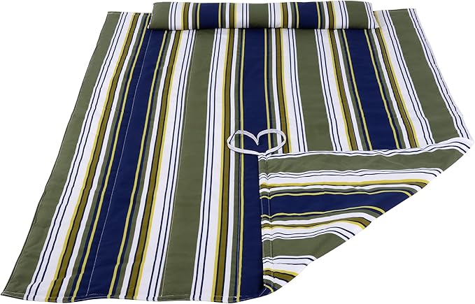 SUNCREAT Outdoor Portable Hammock Pad, 2 Person Polyester Hammock Pad, Dark Green