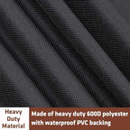 Grill Cover for Camp Chef Smoker, for Camp Chef Pellet Grill Full Cover for 24 Woodwind Pro 24 DLX 24", SmokePro DLX PG24 PG24LS PG24S PG24SE PG24LTD PG24XT 600D Waterproof Anti-UV BBQ Cover