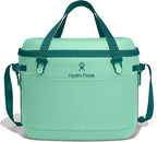 Hydro Flask Carryout Cooler - Insulated Portable Soft Cooler - 30 L Capacity in Mermaid Green
