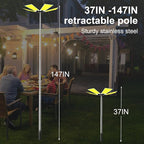 CONPEX 25000lm LED Telescopic Camping Light - Portable Outdoor Telescoping Pole Fishing Night Flood Emergency Backyard Lighting