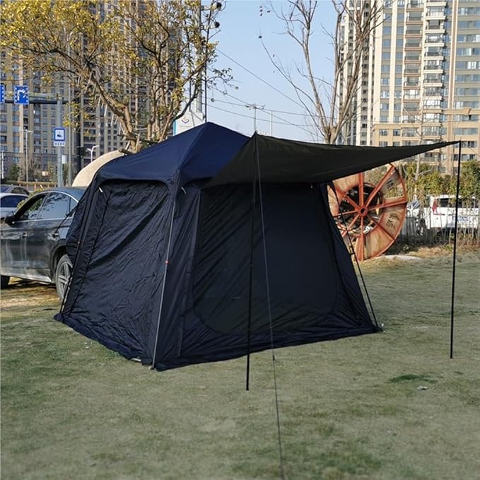 Tent Outdoor Family Camping Waterproof Tent Rear Extended Shade Tent Suitable for 5-8 People Camping Tent Outdoor Tent