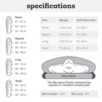 Big Agnes Torchlight EXP - 650 RDS DownTek Ultralight Sleeping Bag, Backpacking Gear, Compact Cold Weather Camping Mummy