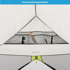 CORE 12'x10' Instant Screen House | Folding and Portable Large Pop Up Canopy Shelter with Included Carry Bag | Perfect for Family Camping, Outdoor, Picnic, Backyards, BBQ, Tailgate, Patio and Party