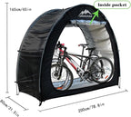 78.8 x 31.5 x 65 in, Outdoor Bike Covers Storage Shed Tent,210D Oxford Thick Waterproof Fabric,Outdoor Aluminum Alloy Bracket Bicycle Storage shed, Neat Tent Bicycle Cover