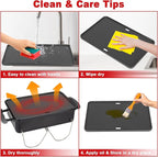 16"x10" Reversible Cast Iron Griddle for Weber Go-Anywhere Charcoal and Gas Grills, Portable Grill Griddle Plate for Indoor Stovetop/Outdoor Camping BBQ, Replacement for Weber 80631 70211 3634 67195