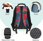 1st Grade Backpack Boys Truck Backpack and Lunch Box Set Boys Lightweight 17 Inch Elementary Back to School Supplies Daypack Bag