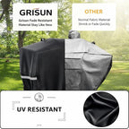 Grill Cover for Camp Chef 24 Pellet Grills, SmokePro DLX, Woodwind 24, DLX 24, SmokePro 24, PG24MZG, PG24SG, PG24, PG24LS, PG24S, PG24SE, Waterproof 600D Anti-Fade Full Length Smoker Cover