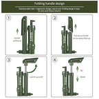 FS-TFC Pocket Water Filter Survival 0.01 Micron Water Purifier Emergency Survival Gear for Drinking Backpacking Hiking Camping Outdoor Filtration