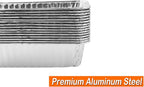 MixRBBQ 20-Pack Grease Liners Heavy-Duty Disposable Aluminum Foil Drip Pans for Camp Chef Portable Grill