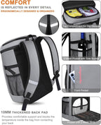 Capolo Cooler Backpack Insulated Waterproof for Women Men,36/45 Cans Lunch Backpack Coolers Leak Proof Soft Cooler Bag Ice Chest for Camping Beach