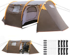 Oxford 2-Person Backpacking Tent Windproof 4 Season Tent Rainproof Waterproof Tent for Camping Hiking Cycling