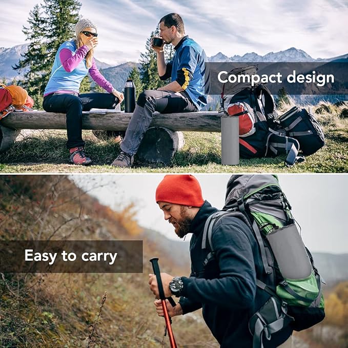 Lixada Inflatable Double Sleeping Pad with Pillow 2 Person Camping Air Mattress for Tent Outdoor Backpacking Traveling Hiking Picnic