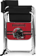 Picnic TIME NFL Unisex-Adult NFL Sports Chair with Side Table, Beach Chair, Camp Chair for Adults