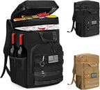 WOTOW Backpack Cooler 45 Cans - Tactical Insulated Soft Cooler Bag - Large Capacity Leakproof Back Pack, for Women Men, Cooler Backpack Camping Hiking Picnics Beac