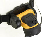 Streamlight 61050 Trident 80-Lumen LED Headlamp with Elastic Head Strap, and Rubber Hard Hat Strap, Yellow