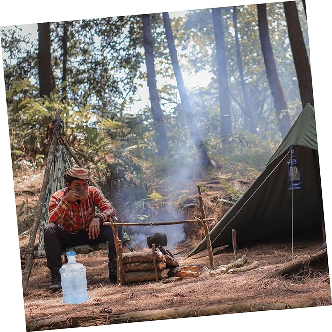 GANAZONO Thick Material Reusable Water Bottle Filter Large Capacity Outdoor Water Container for Camping Hiking