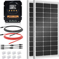 ECO-WORTHY 200 Watts 12 Volt/24 Volt Solar Panel Kit with 20A Bluetooth APP Monitoring MPPT Controller and High Efficiency Monocrystalline Solar Panel for Home,RV,Camper,and Other Off Grid Application