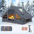 Inflatable Tents for Camping - Easy Blow Up Glamping Tent with Hand Pump, Waterproof PVC Air Inflatable Tent House for Family Weekend Camping