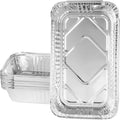 BBQ-PLUS Aluminum Drip Pans for Char-Broil 9328812P06 2425514W12 Accessories, Disposable Foil Drip Pan Liners Replacement Parts for Char-Broil Big Easy Oil-Less Turkey Fryer, 15 Packs