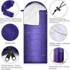 Tranqun 5 Packs Sleeping Bags for Homeless 5 Winter Beanies 5 Gloves Adults 0 Degree Camping Sleeping Bag Waterproof Lightweight for Donation Shelter