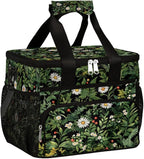 Daisy Wildflowers Floral Soft Cooler Bag Insulated Lunch Box for Men & Women, Large Leakproof Lunch Bag Portable Beach Cooler for Work, Picnic, Road Trips,Fishing, Travel, Camping,A-11
