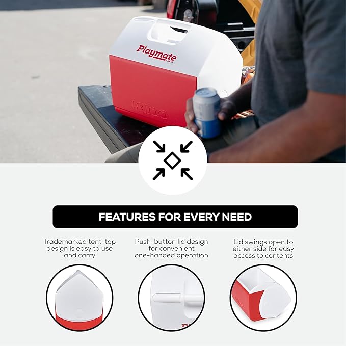 Igloo Classic Playmate Coolers | Insulated Hard Shell Cooler Chest