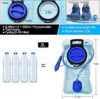 1.5L/2L/2.5L/3L Hydration Bladder, Large Opening Water Storage Bladder Bag, for Cycling Hiking Camping