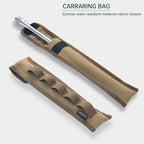 Campingmoon Stainless Steel Camping Blow Fire Tube by Mouth Telescopic Campfire Tool Camping Accessories