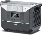 DARANENER Generator 1800W (3000W Peak), 1382.4Wh LiFePO4 Portable Power Station, 1Hrs Fast Charge, 20ms UPS Solar Generator for Home Emergency Backup, RV, Camping, Off-Grid Power Outage