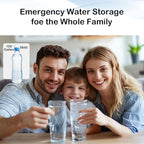 100Gallon Bathtub Bladder for Emergency Water Storage, BPA-Free Water Container for Disaster Preparedness, Hurricane Survival & Drinking Water-Food Grade Reusable Water Bag