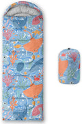 Kids Sleeping Bag for Boys Girls,Western Cowboy Print-Lightweight Warm Portable Outdoor Indoor-Waterproof Cold Weather Resistant Sleeping Bag for Camping Hiking