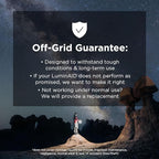 LuminAID Solar String Light with Phone Charger - Rechargeable Tent Lights for Camping - 32 ft String Lights Perfect for Camping, Backyard, Patio, RVs, Outdoor, Power Outages (1 Pack)