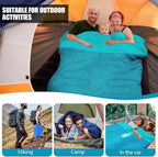 Camping Sleeping Bags for Adults Kids Waterproof Lightweight Sleeping Bag for Cold Weather or Warm Backpacking Hiking Mountaineering Indoor Outdoor Use