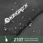 KINGROCK Sleeping Bags for Adults Backpacking Lightweight Waterproof- Cold Weather Sleeping Bag for Adults for Warm Camping Hiking Outdoor Travel with Compression Bags