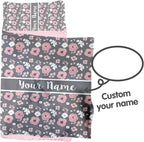 Personalized Toddler Nap Mat for Preschool, Custom Name Kids Sleeping Bag for Daycare, Kindergarten Roll Up Sleeping Mat with Removable Pillow and Soft Blanket, Fun Themes for Boys & Girls