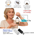 12PCS Bronze Mini Lanterns with Remote Control, 5.1" H/13cm Small Vintage Western Lanterns for Christmas Table Centerpieces, Halloween/Camping Party Decorations, Indoor Hanging & Table