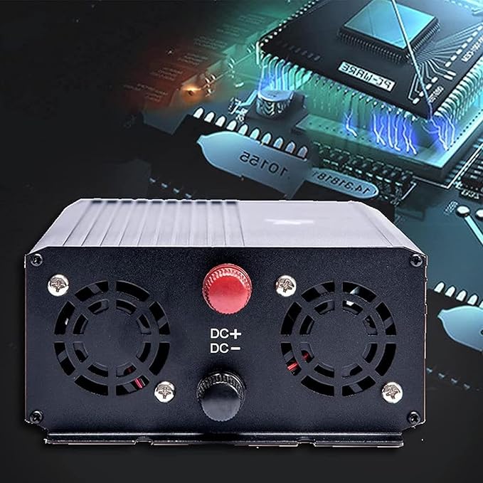 3000W 4000W 5000W Pure Sine Car Inverter Power Voltage Converter DC 12V/24V/48V/60V/72V to 110V / 220V 230V AC Pure Sine Wave Inverter Transformer Converter for Camping RV (Color : 48Vto110V, Size :