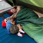 Kelty Solstice 20 Oversized Camping Sleeping Bag, Spacious Rectangular Shape, Zip Together for 2P, Anti-Snag Zips, Internal Pocket