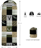 HOSIMA Butterfly Sleeping Bags for Adults and Kids for Camping,Black Gothic Ultralight Sleeping Bag for Cold Weather Summer.